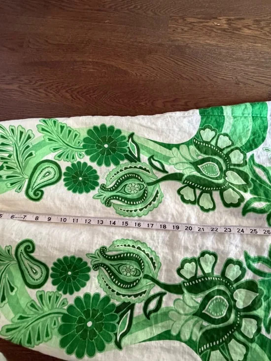 Farm Rio Festival Green Midi Skirt & Blouse - Picture 3 of 16